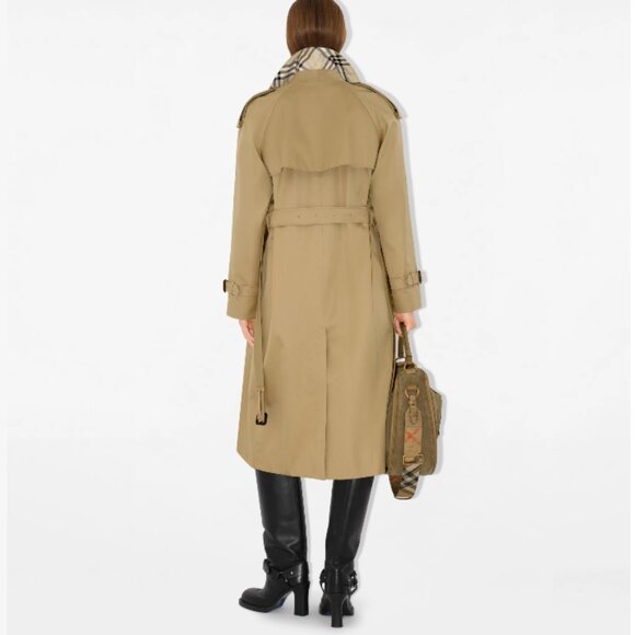 NWOT! BURBERRY Long Castleford Trench Coat - Picture 5 of 16